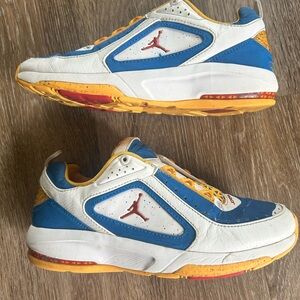 Nike Air Jordan Truno Ko Golden State Yellow Blue (316580-102) Size 3Y